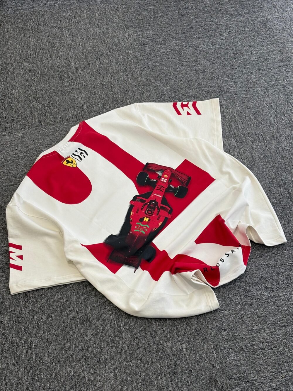 Ferrari Formula 1 Team Oversized T-Shirt - Authentic Racing Merchandise