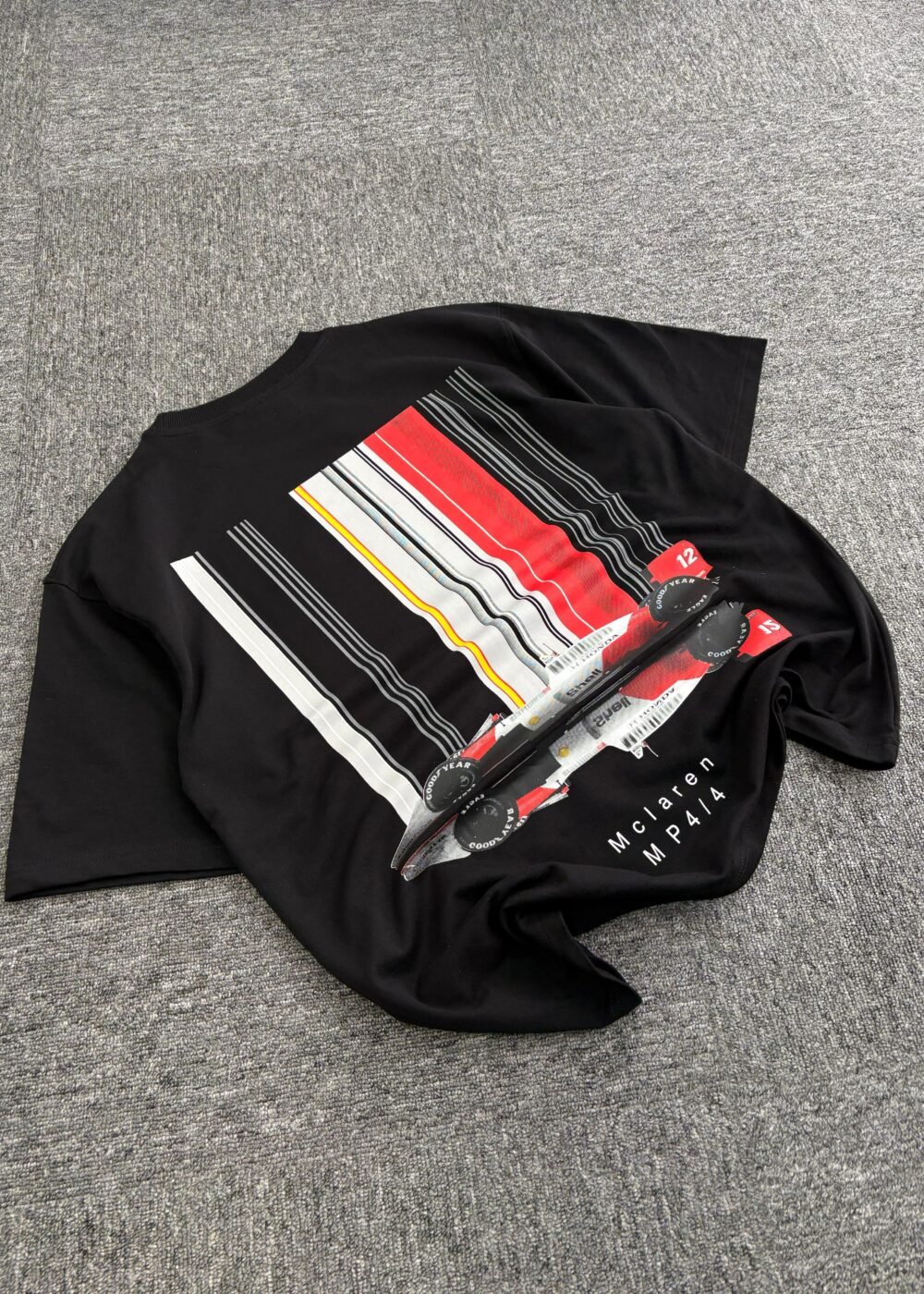 McLaren MP4/14 Formula 1 Car Graphic Oversized T-Shirt