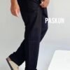 Casual Men's Outfit with Black Trousers