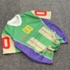 Color Block Retro Football Jersey – 00 Keep Raw Mesh Tee