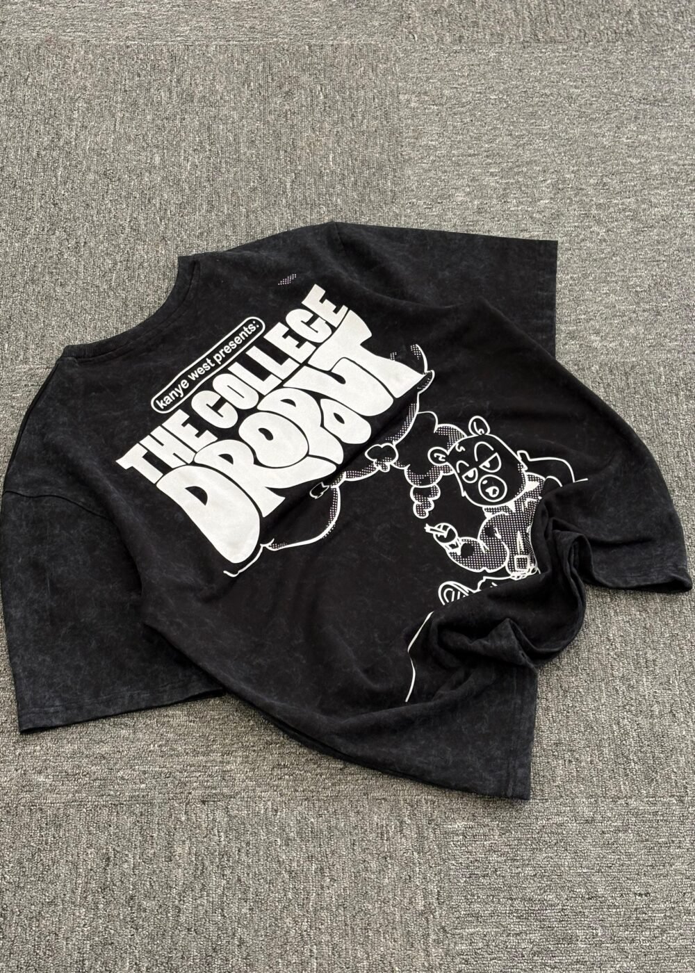 Slateburn - Classic Wash Acid Washed Oversized T-Shirt