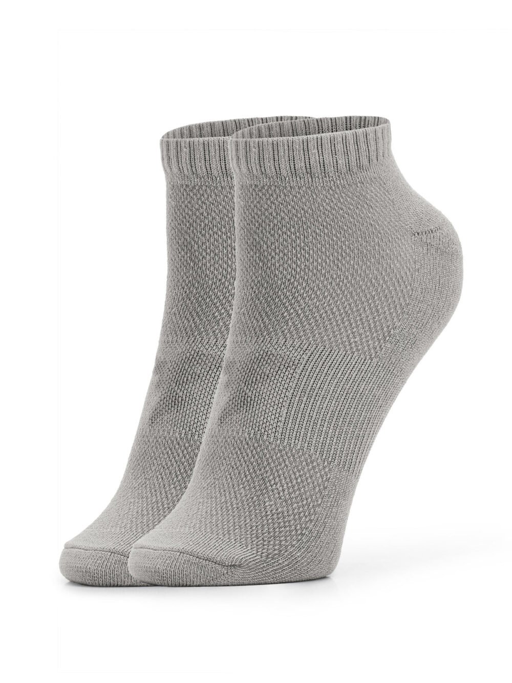 Premium Comfort Ankle Socks – Pack of 3 Pair (Grey, Charcoal, Blue) 3SET - Image 5
