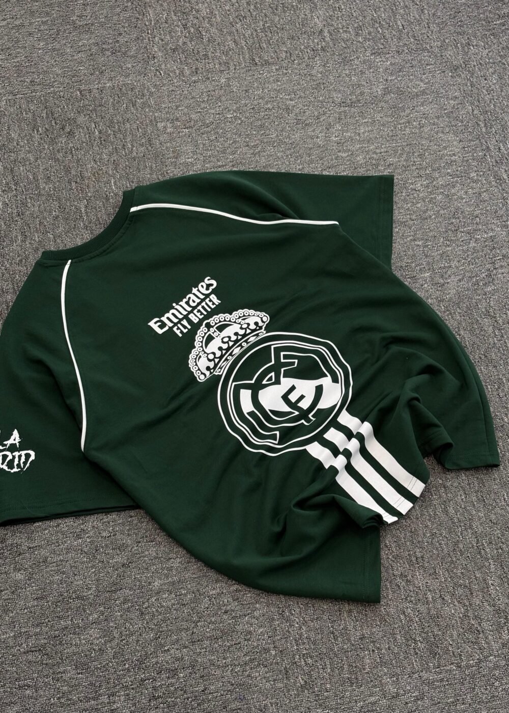 Real Madrid Oversized Graphic T-Shirt