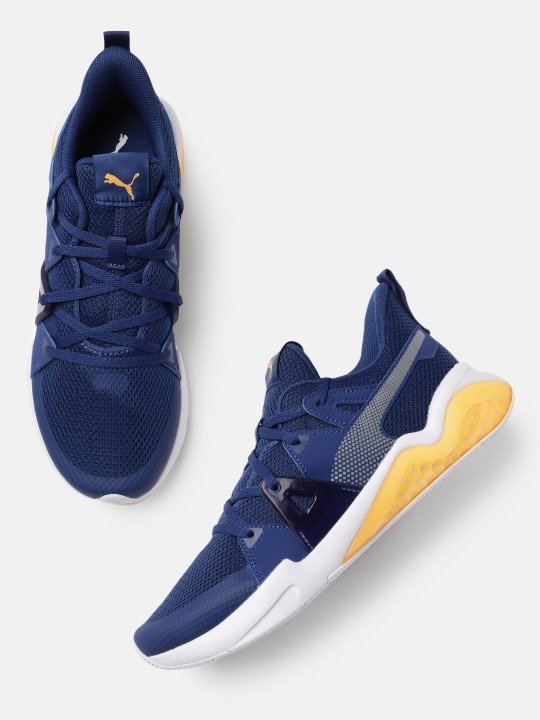 PUMA Retaliate 2 Core Unisex Running Shoes – Blue & Yellow