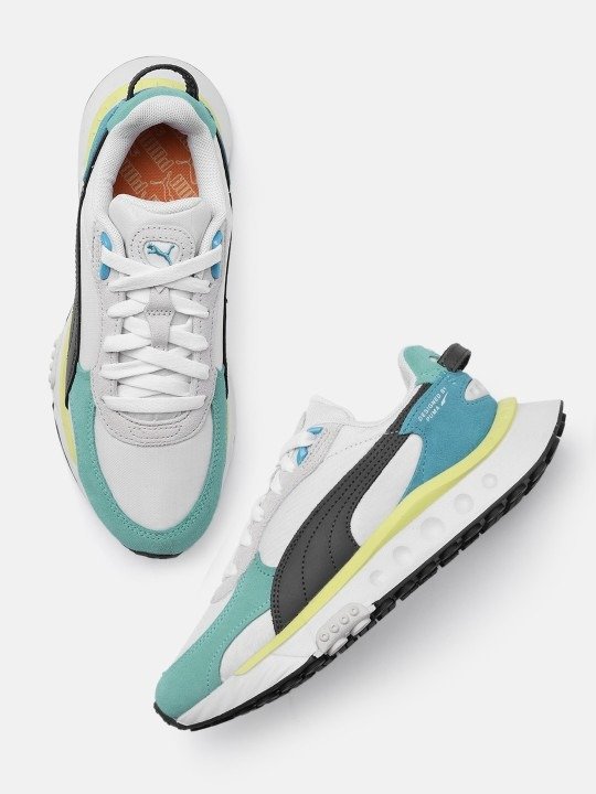 PUMA Wild Rider Rollin’ Unisex Sneakers – Retro Sportstyle with Fresh Energy