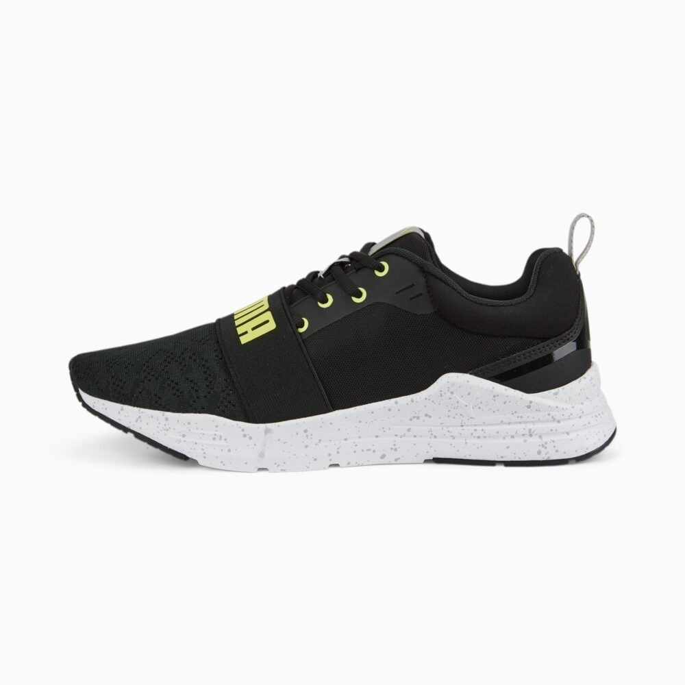 PUMA Enzo 2 Remix Sneakers – Black/Neon Lime - Image 2