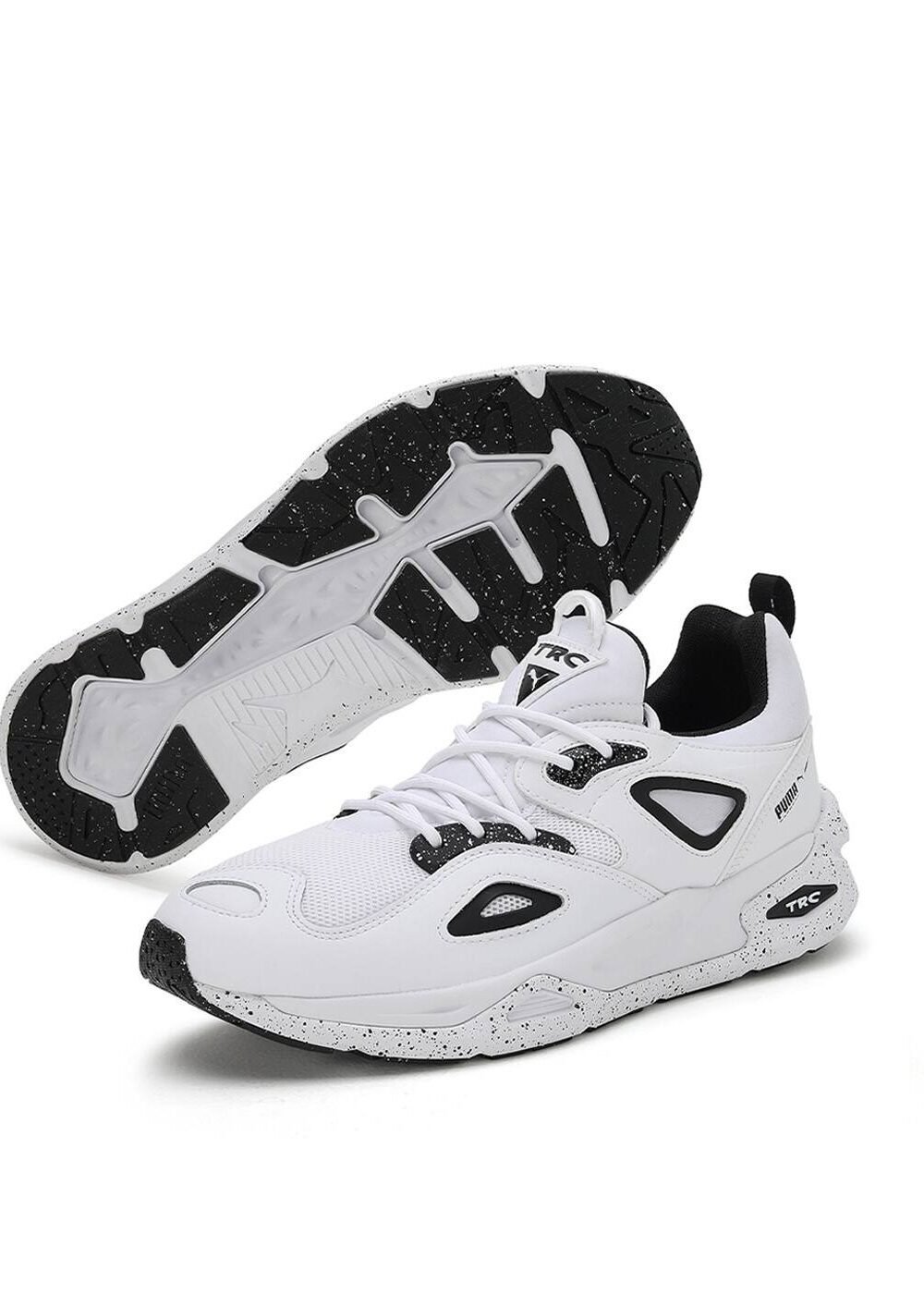 PUMA RS-Z Core Sneakers – White & Black