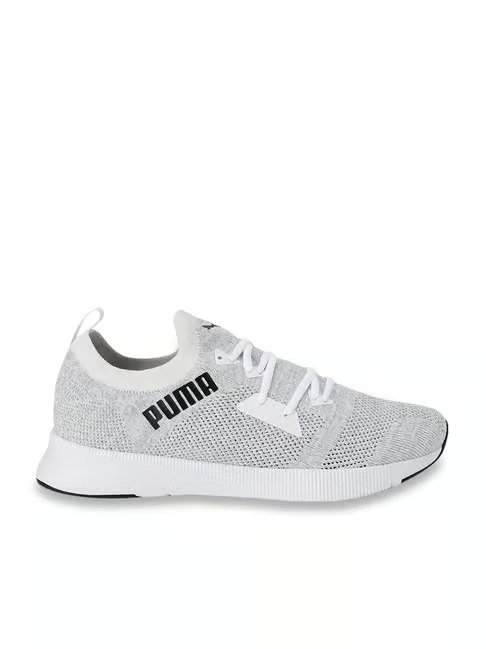 PUMA Flex Essential Knit Sneakers – White
