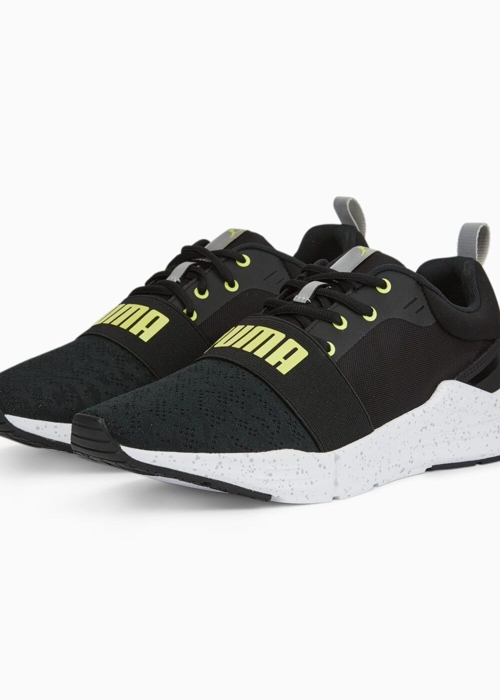 PUMA Enzo 2 Remix Sneakers – Black/Neon Lime