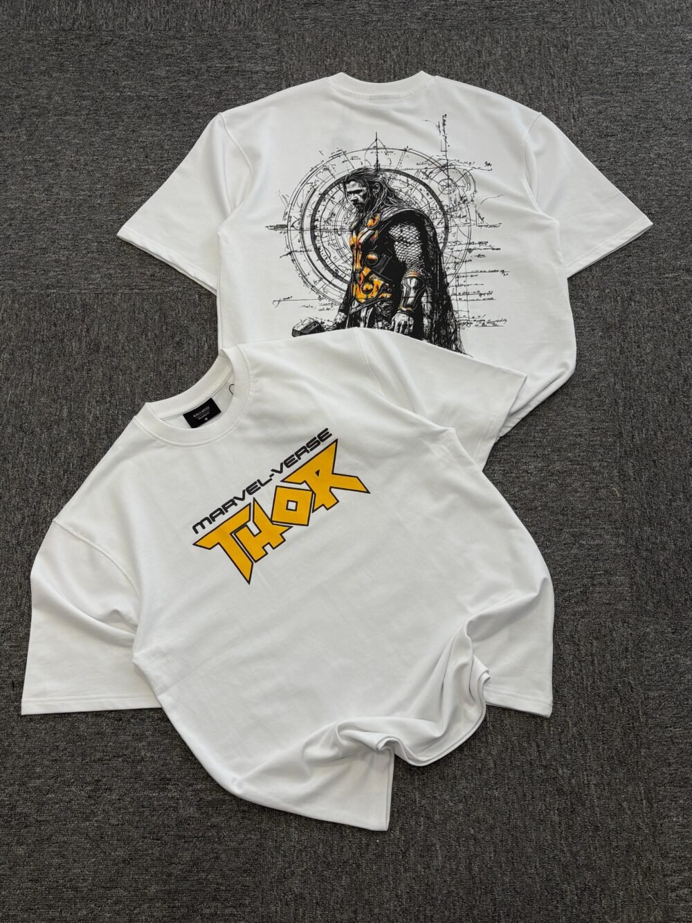 Marvel Thor Oversized T-Shirt (White)